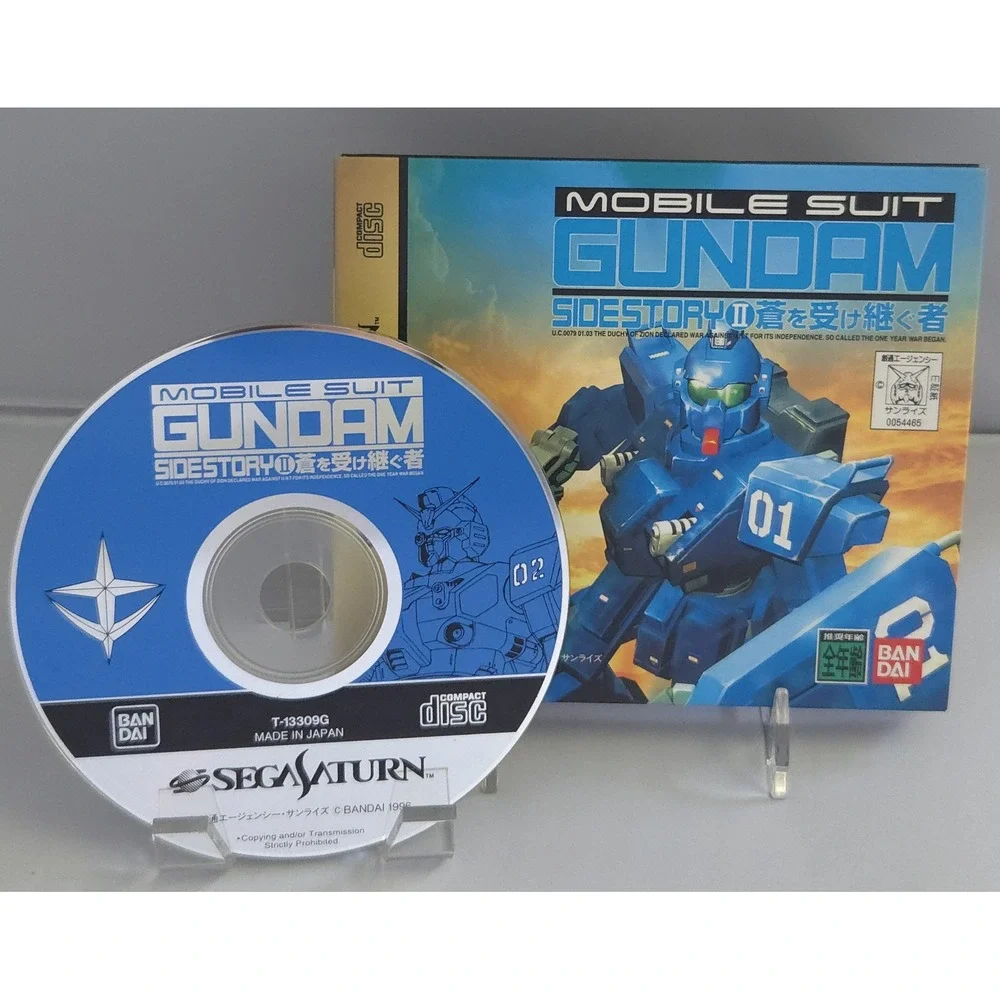 Mobile Suit Gundam Side Story 2 - Sega Saturn JP Import CIB - Tested - US Seller